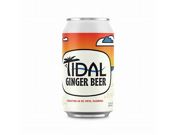Tidal ginger beer ingredients