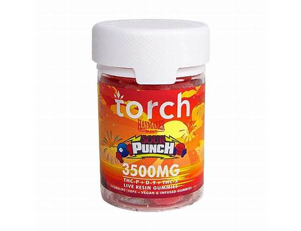 Tiki punch 3500mg food facts