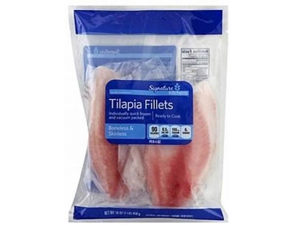 Tilapia skinless fillets nutrition facts