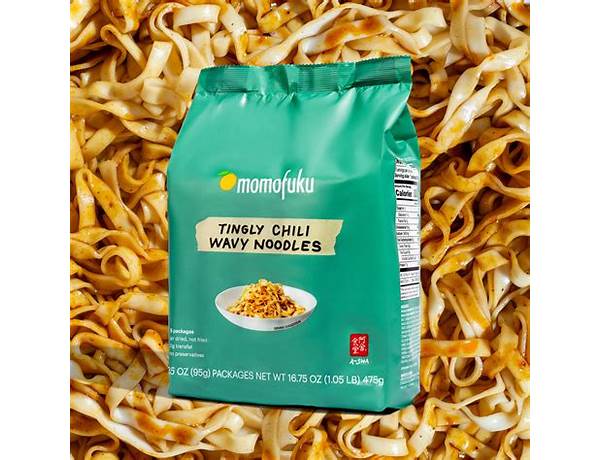 Tingly chili noodles food facts