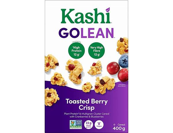Toasted berry crisp cereal food facts