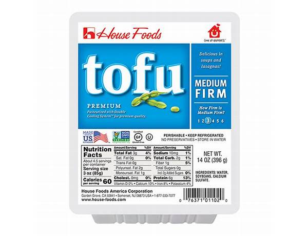 Tofu premium food facts