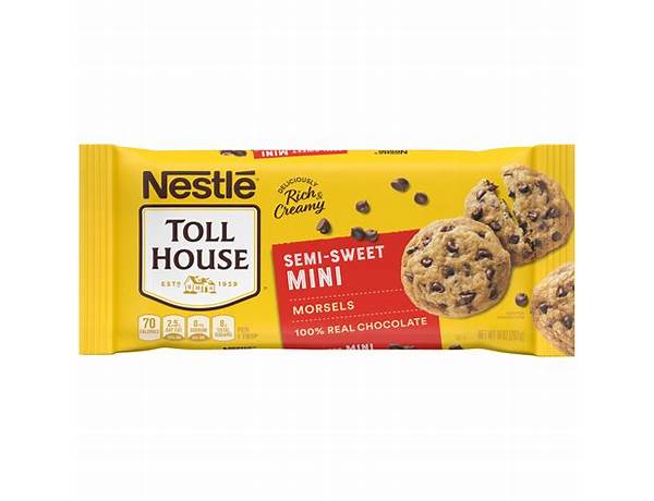 Toll house semi-sweet morsels food facts