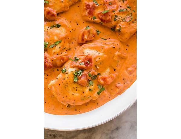 Tomato basil chicken breast food facts