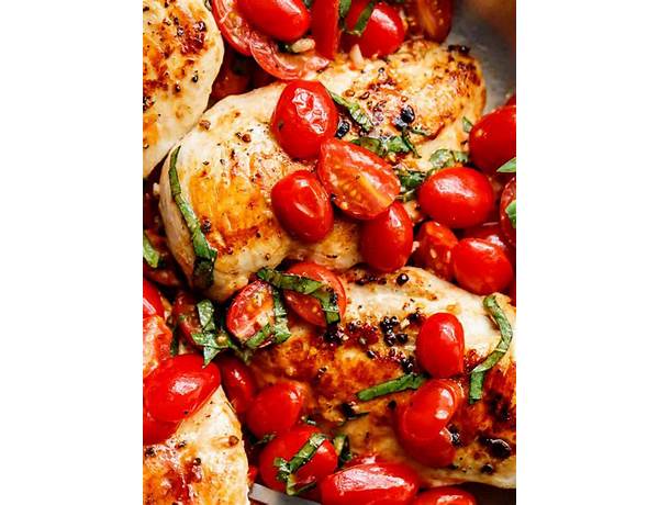 Tomato basil chicken breast ingredients