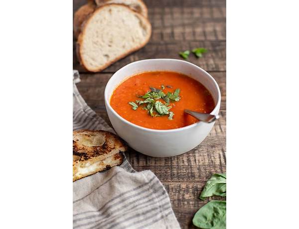 Tomato basil soup food facts