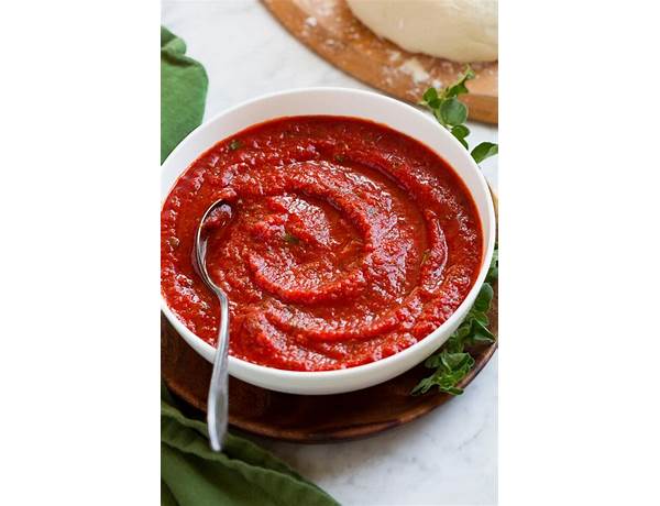 Tomato pizza sauce food facts