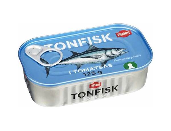 Tonfisk i tomatsås food facts