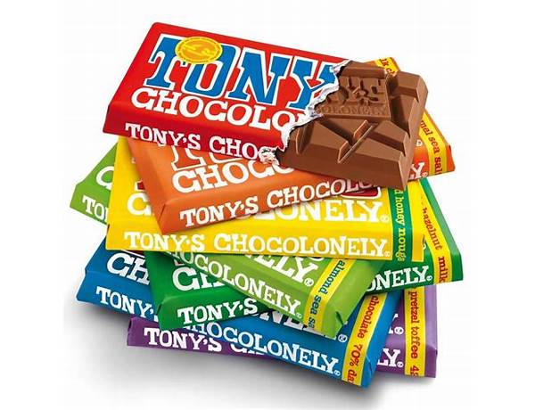 Tonys chocolonely milk choc caramel food facts