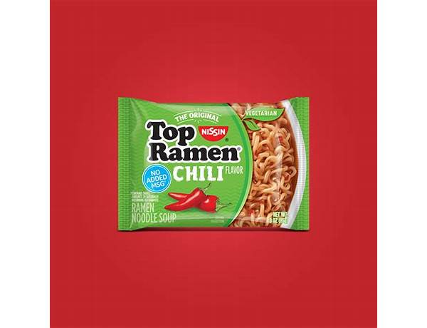 Top ramen chili flavor food facts