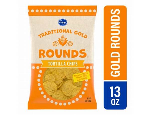 Tortilla chips traditional rounds food facts