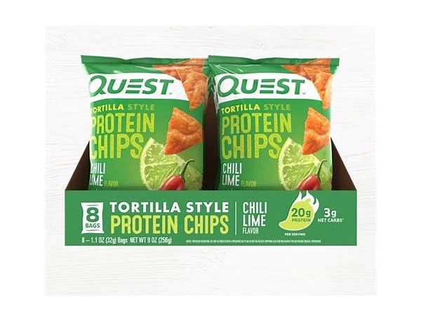 Tortilla style protein chips ingredients