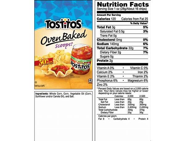 Tostitos food facts