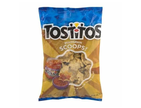 Tostitos scoops tortilla chips 10 ounce plastic bag food facts