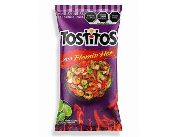 Tostitos xtra flaming'hot ingredients