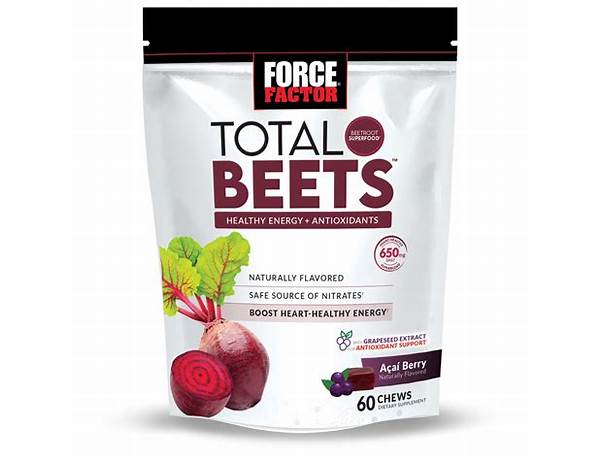 Total beets food facts