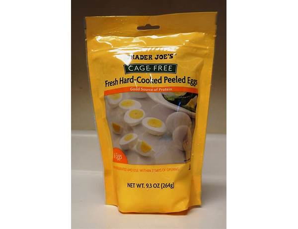 Trader joe’s boiled egg food facts