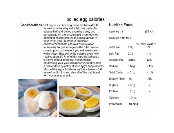 Trader joe’s boiled egg nutrition facts