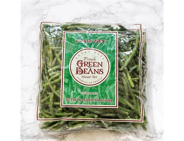 Trader joes french green beans food facts