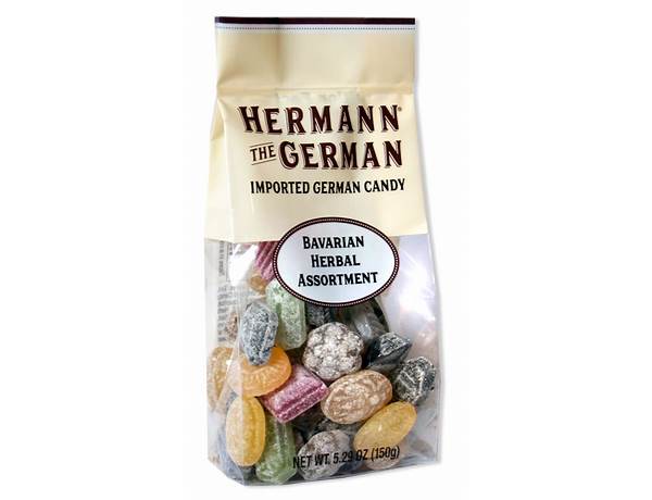 Traditional german hard candy, lemon candy nutrition facts