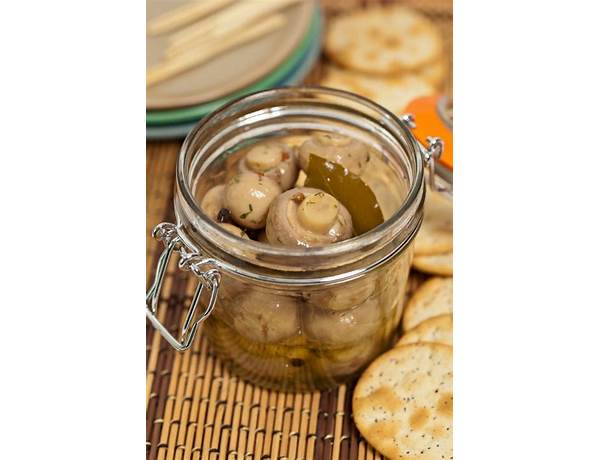 Traditional pickled mushrooms food facts