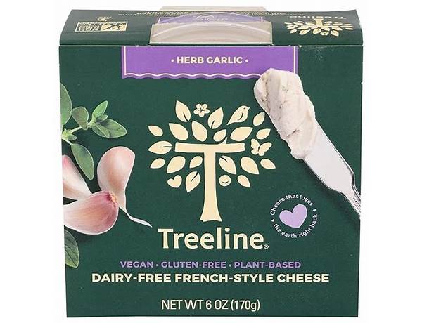 Treeline herb garlic vegan cheese nutrition facts