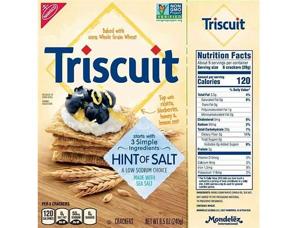 Triscuit food facts
