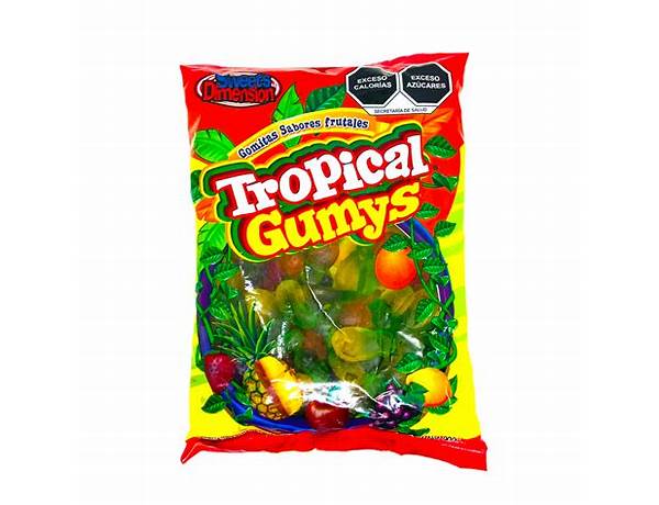 Tropical gummi mix ingredients