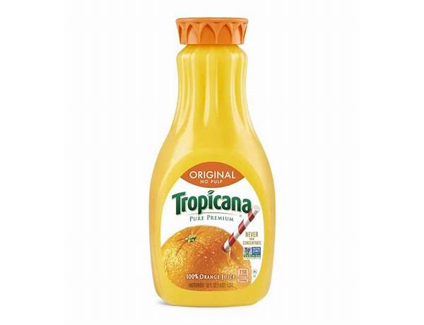 Tropicana original oj ingredients