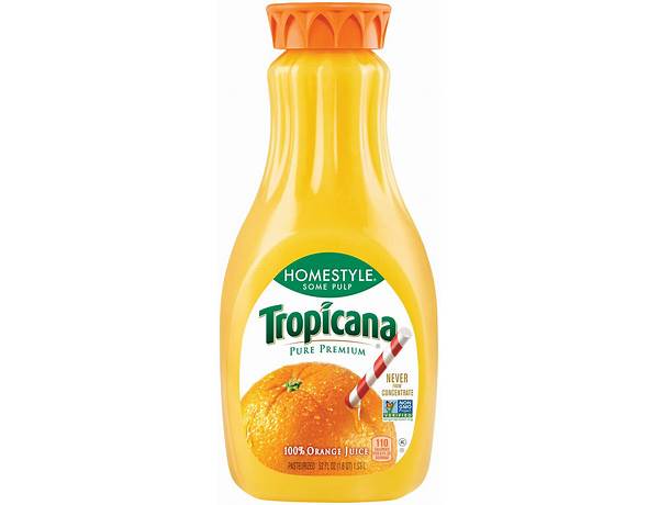 Tropicana pure premium 100% orangs juice ingredients