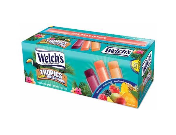 Tropics giant freezer pops ingredients