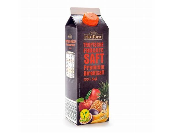 Tropische früchte saft food facts