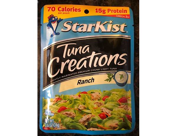 Tuna creations food facts