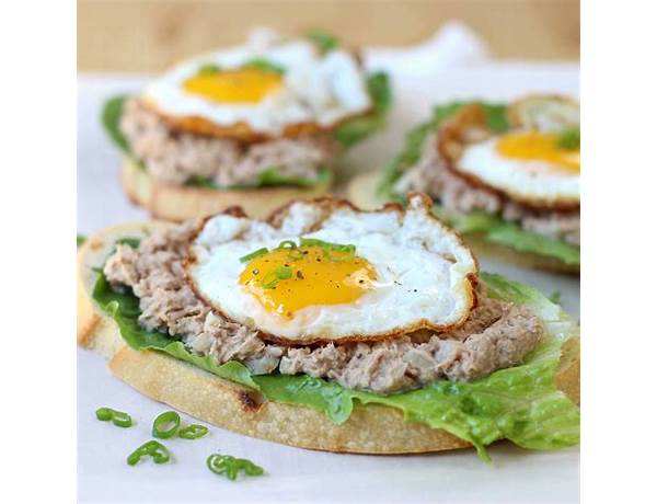 Tuna lettuce ham cheese egg sandwich ingredients