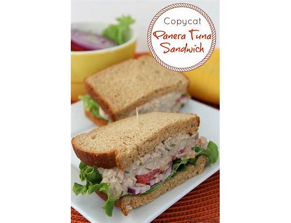 Tuna salad honey wheat bread ingredients