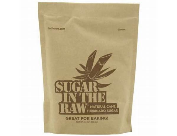 Turbinado raw cane sugar (fair trade) ingredients
