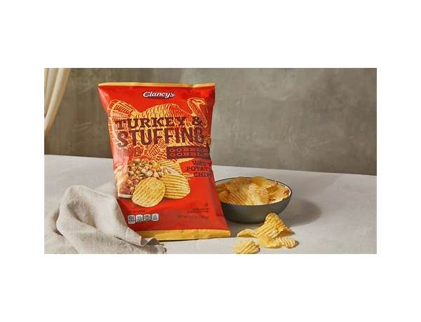 Turkey stuffing wavy potato chips food facts