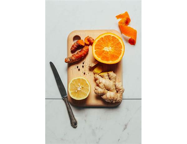 Turmeric   with orange & star anise tea food facts