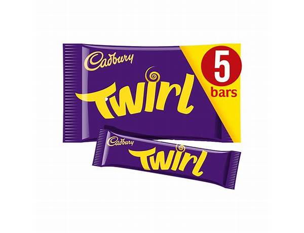 Twirl chocolate bar 5 pack nutrition facts