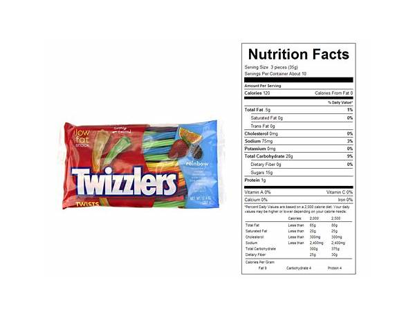 Twist candy bar food facts