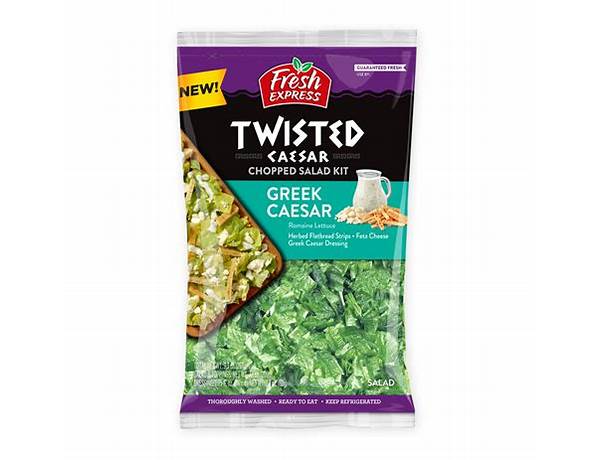 Twisted caesar salad food facts