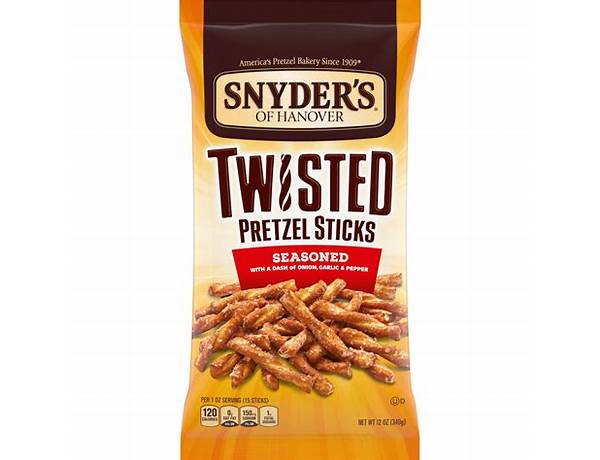 Twisted pretzel sticks food facts