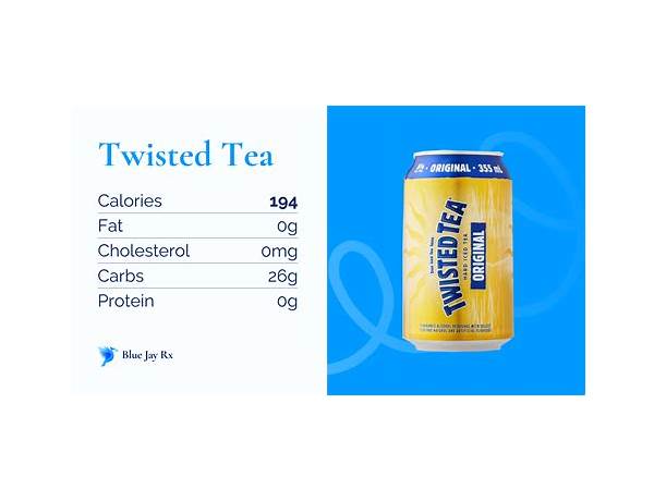 Twisted tea nutrition facts