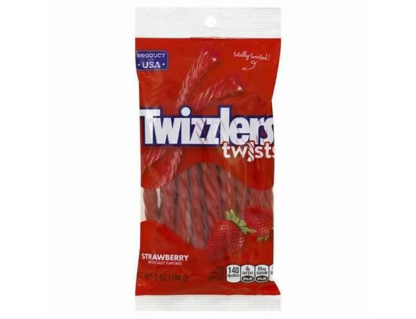 Twizzlers twists strawberry food facts