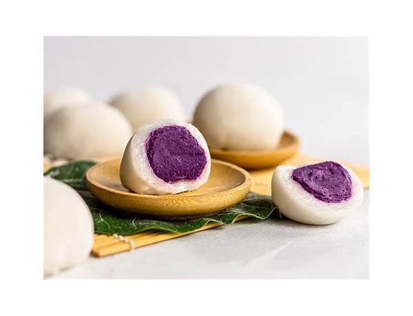 Ube flavored mochi food facts