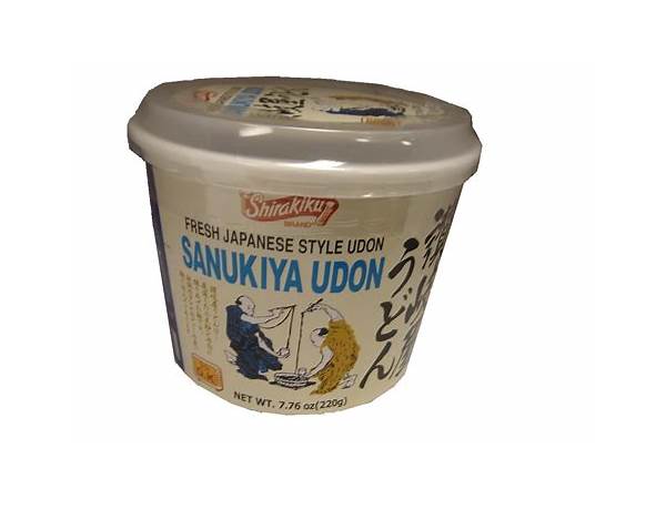 Udon cup nama sanukiya food facts