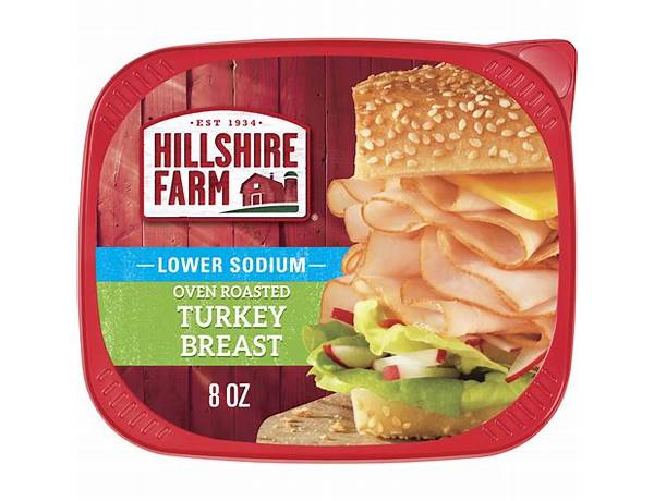 Ultra thin deli slices lower sodium oven roasted turkey breast food facts