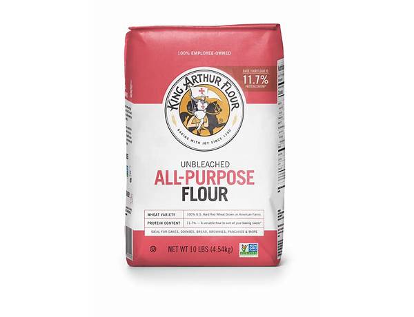 Unbleached all purpose flour food facts