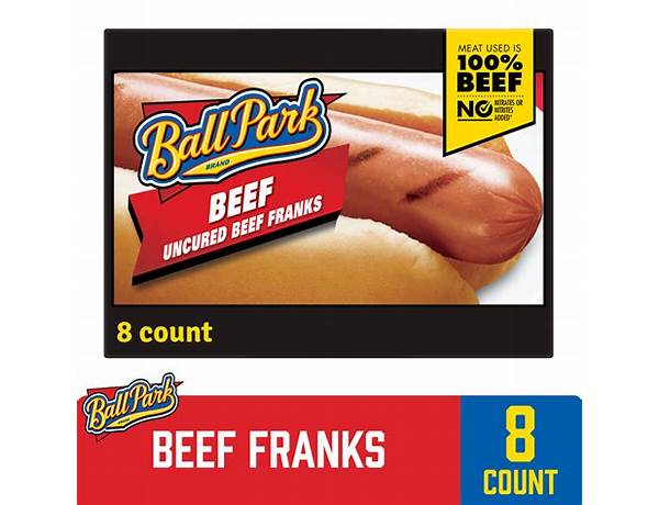 Uncured beef hot dogs, uncured beef food facts