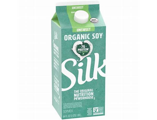 Unsweetened soy milk food facts